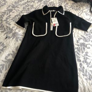 Zara Knit Mini Dress